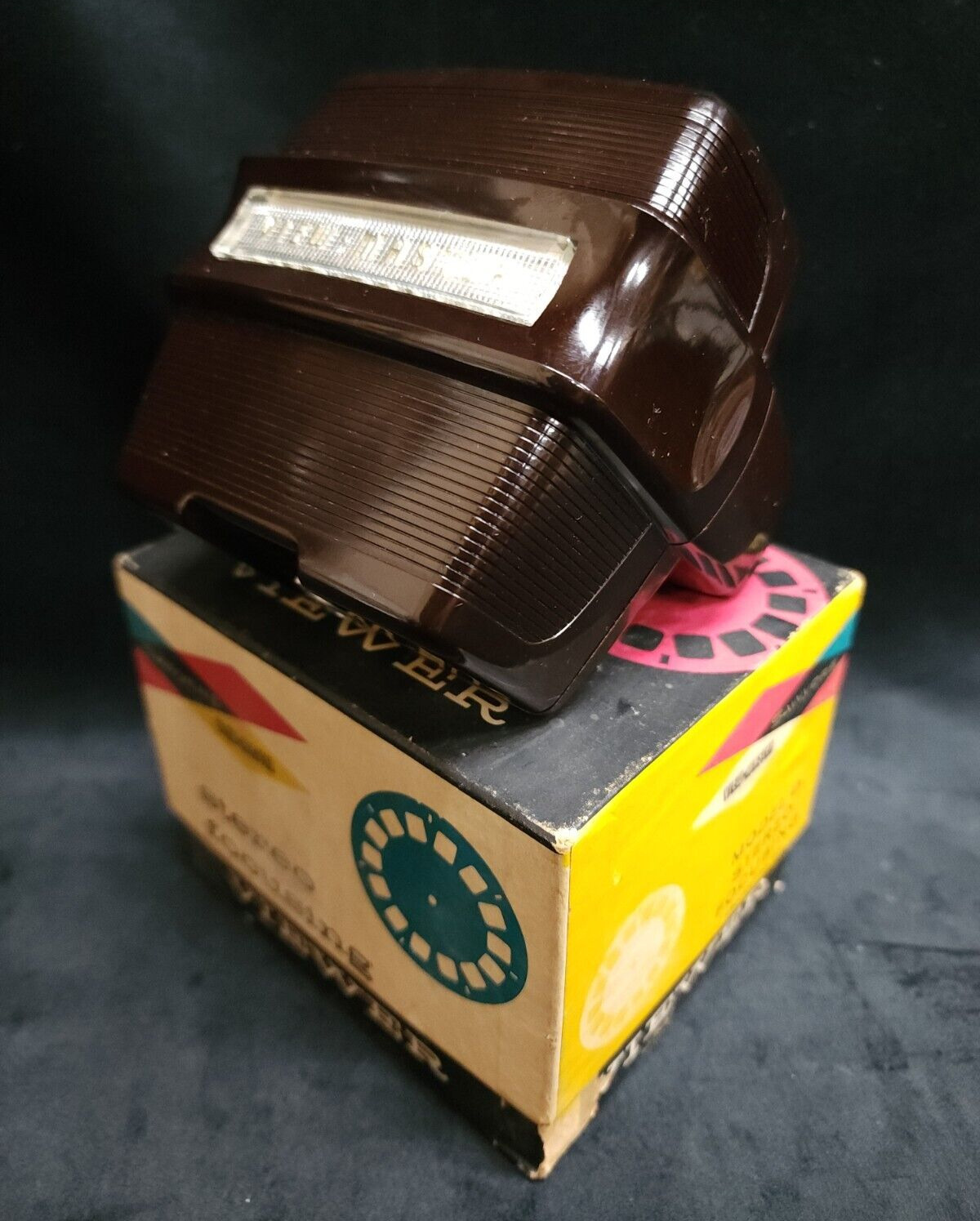 Vintage Rare Brown Sawyer\'s Focusing Bakelite View-Master Stereo Viewer Model D