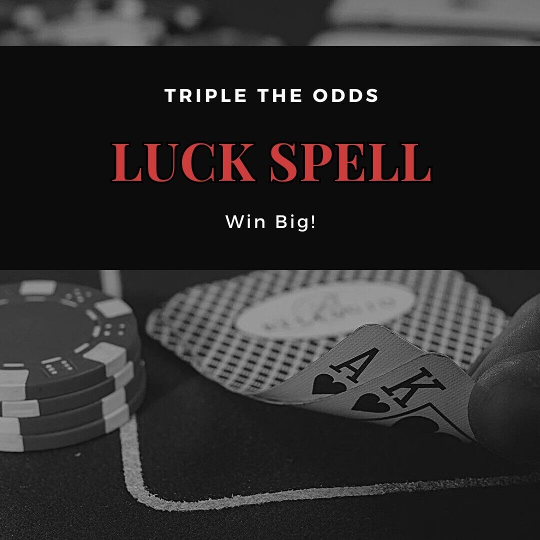 💵 TRIPLE GAMBLING LUCK Spell | Get Lucky, win money | Cast Within 24 Hours