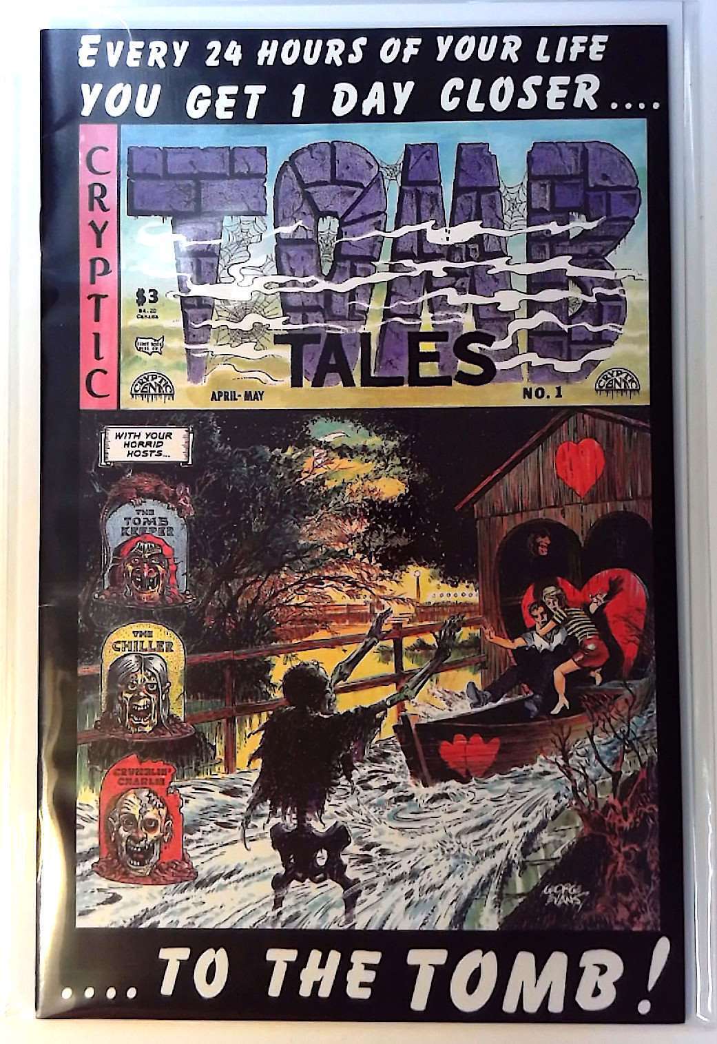 Tomb Tales #1 Cryptic Entertainment (1998) NM- 1st Print Comic Book