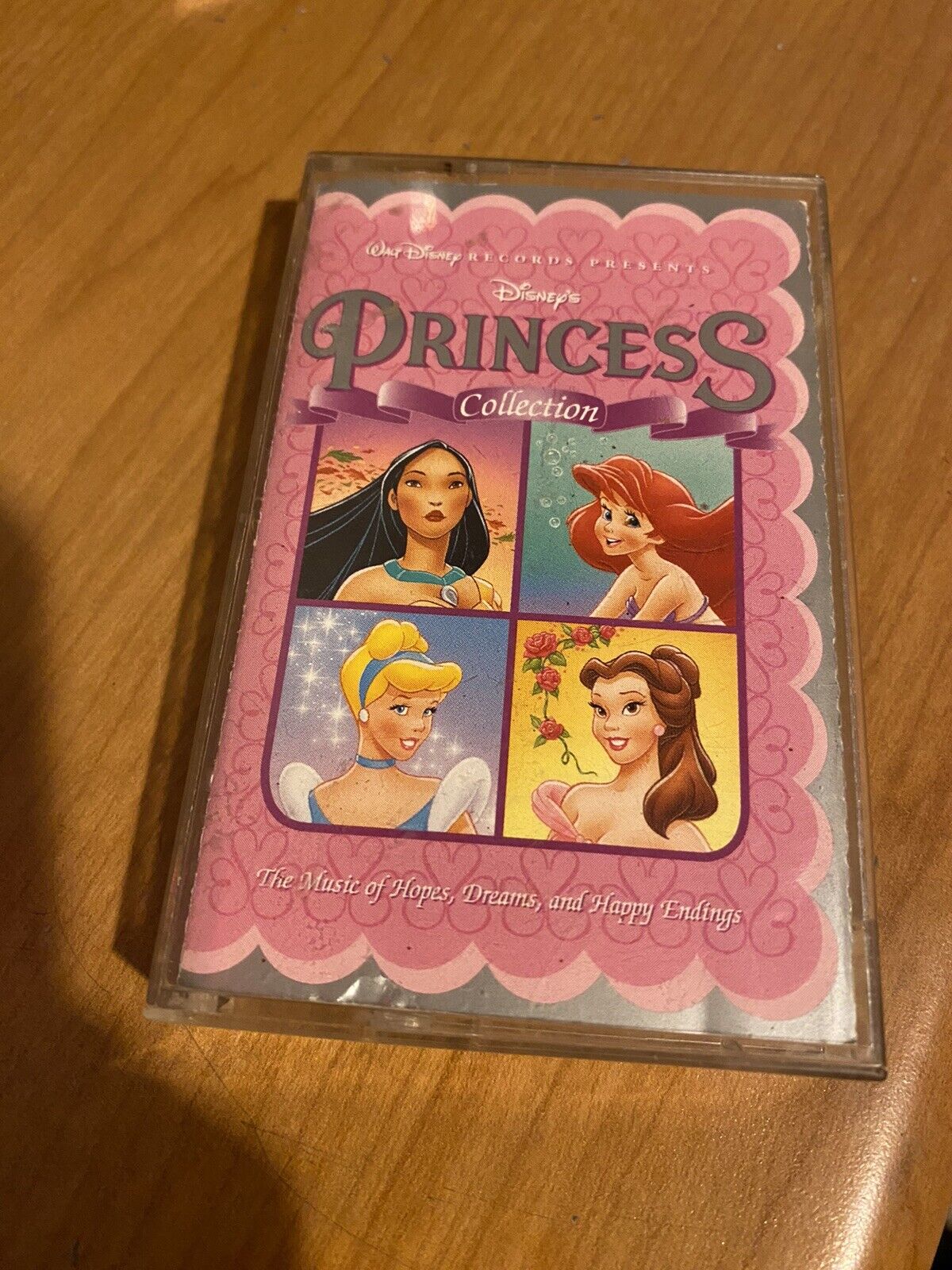 Disney Records Princess Collection Cassette Tape - Volume One - 1995 - Music
