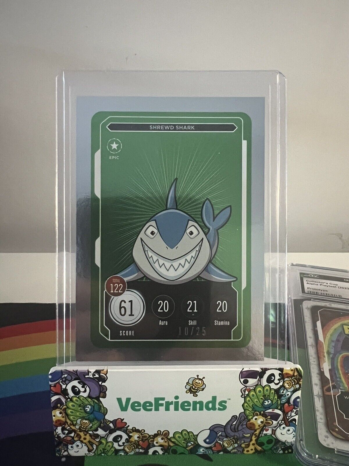 SHREWD SHARK VeeFriends Series 2 Compete and Collect EPIC Card Gary Vee