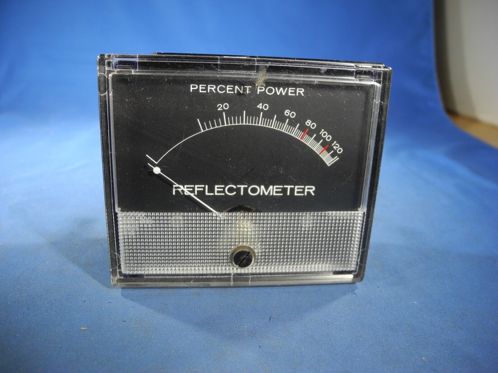 WESTON PANEL METER - REFLECTOMETER -  0-120 MODEL 1936 - PERCENT POWER 