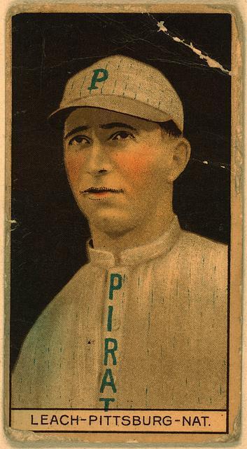 Photo:Thomas W. Leach, Pittsburgh Pirates, baseball photo 1912