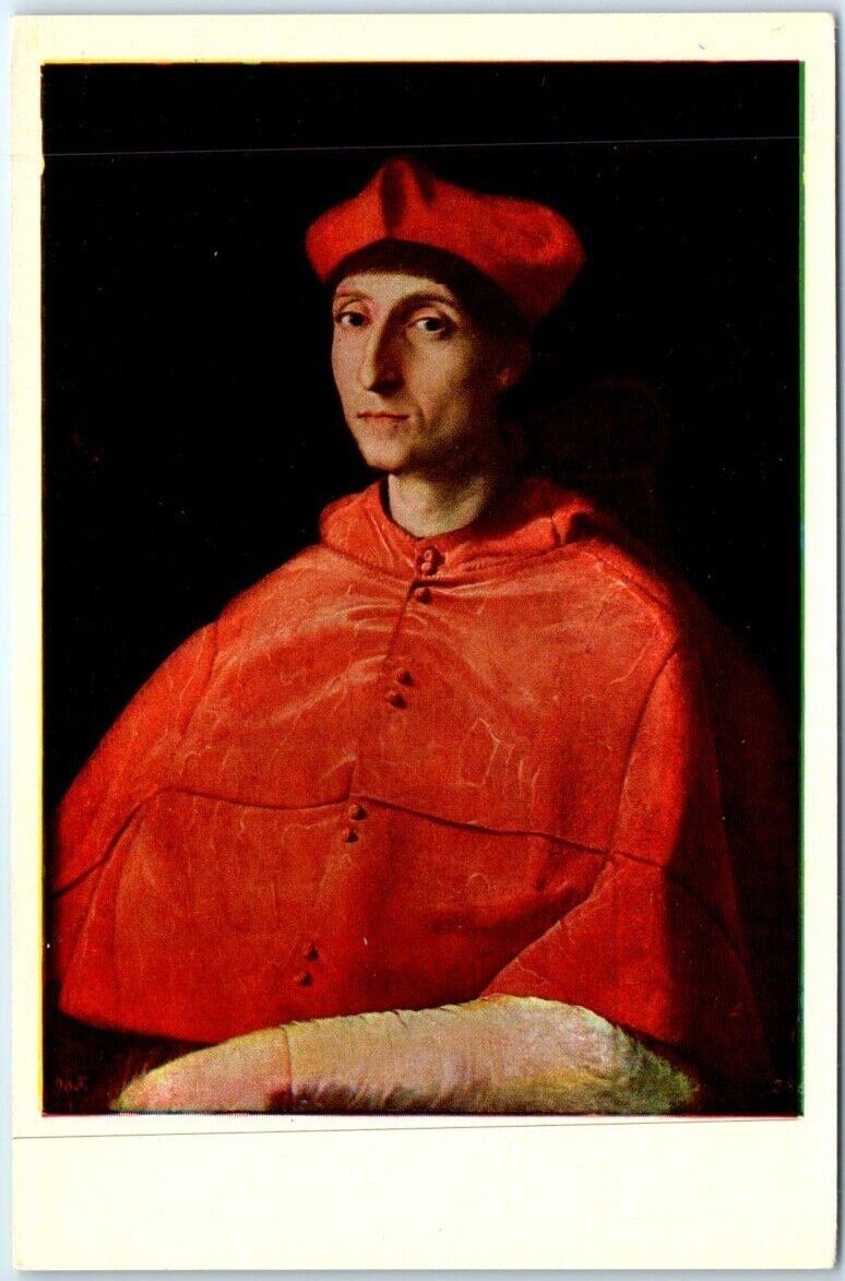 Postcard - The Cardinal By Rafael, Museo Del Prado - Madrid, Spain