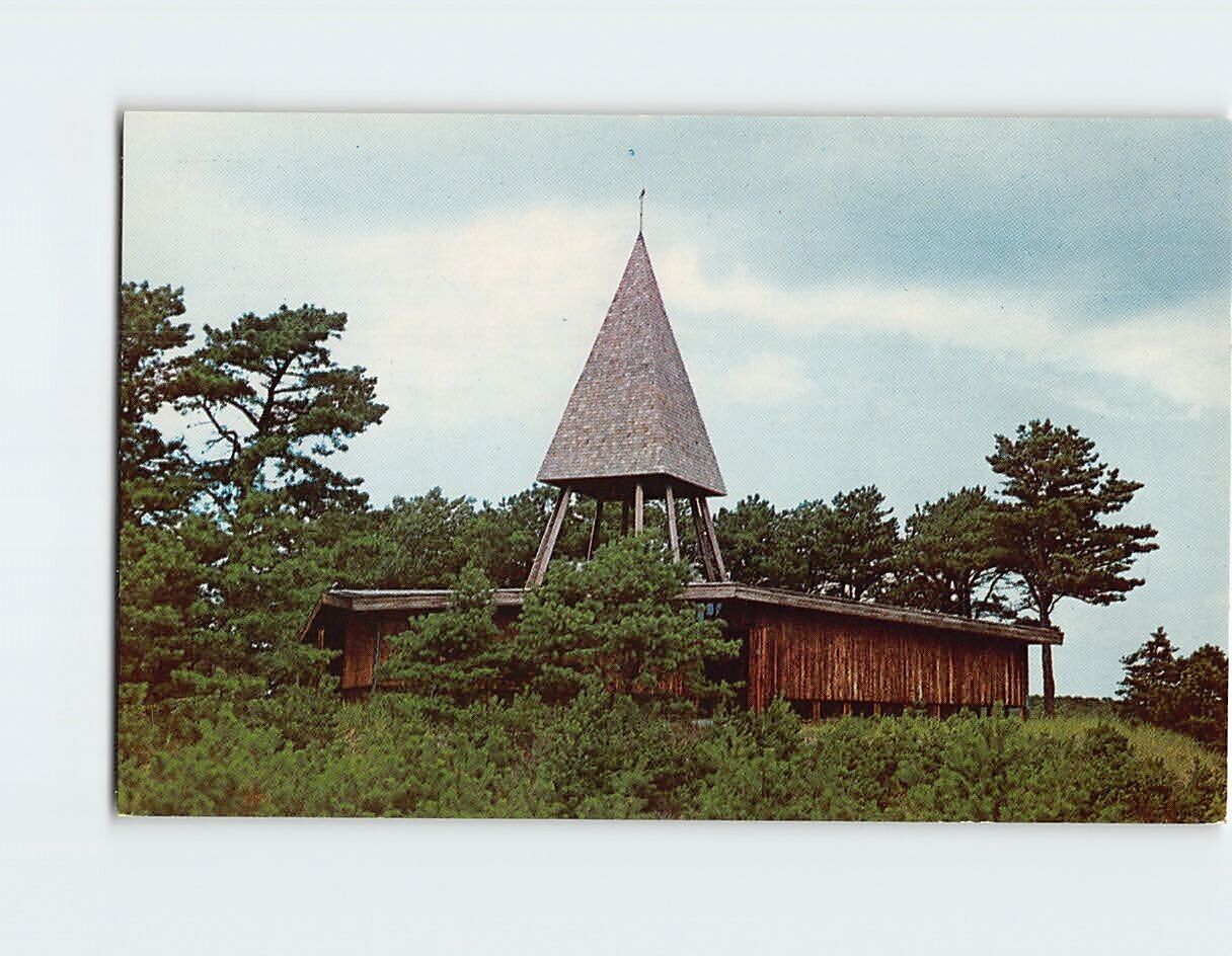 Postcard Episcopal Chapel of St. James the Fisherman Wellfleet on Cape Cod MA