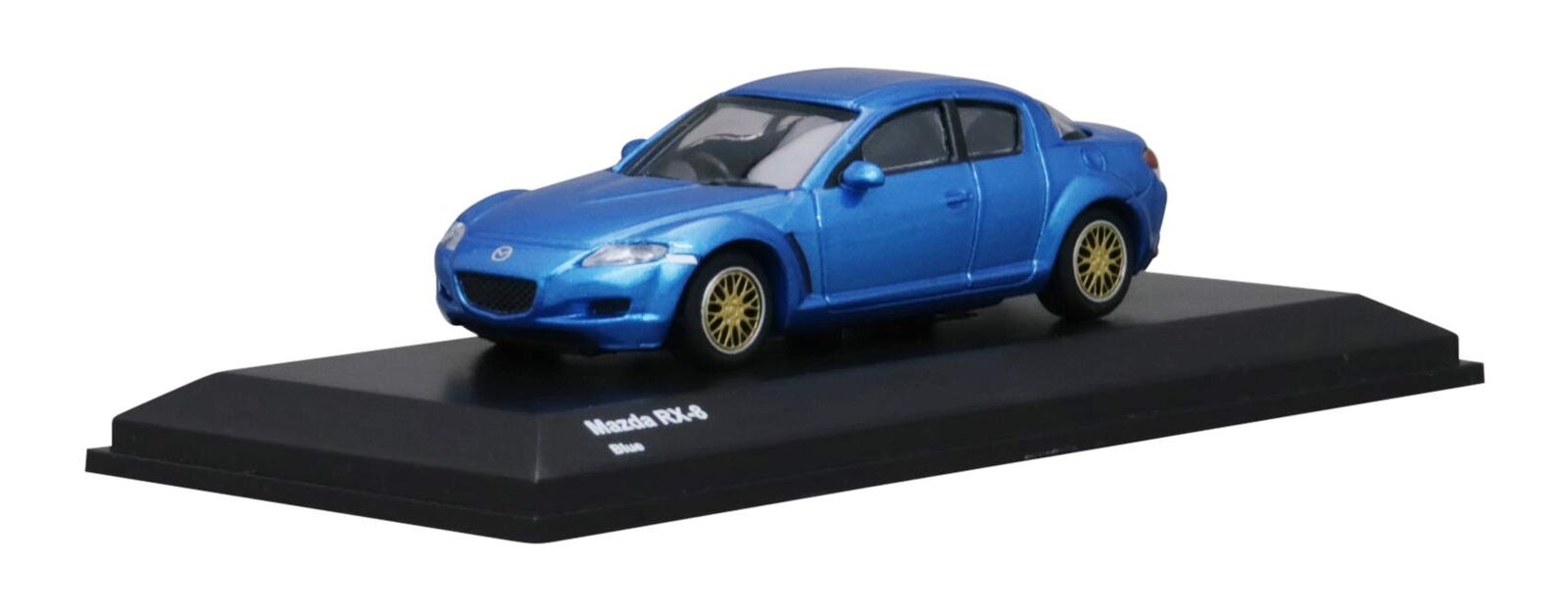 Kyosyo Original Mazda RX-8 KS07033R8BL 1/64 Scale Diecast Mini Car Toy Blue