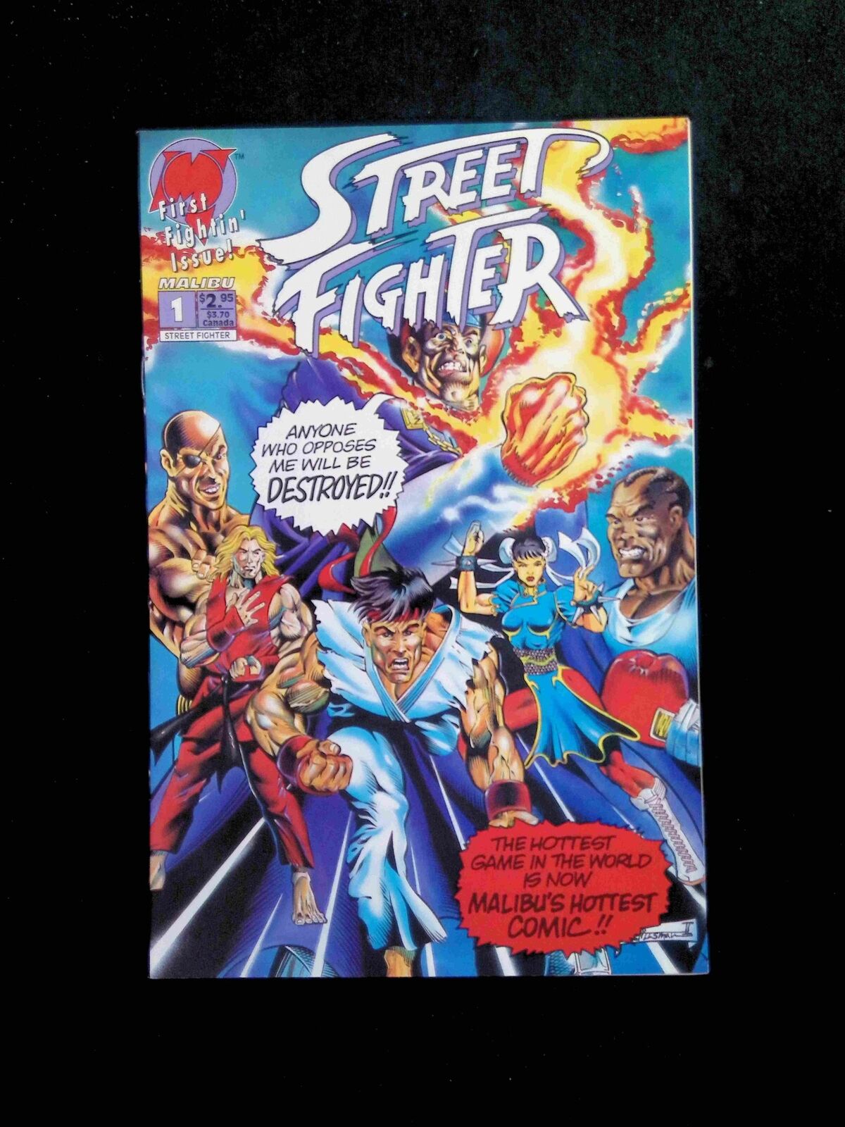Street Fighter #1  MALIBU Comics 1993 VF/NM