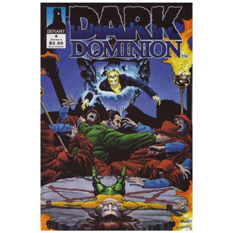 Dark Dominion #4 in Near Mint condition. Defiant comics [w.