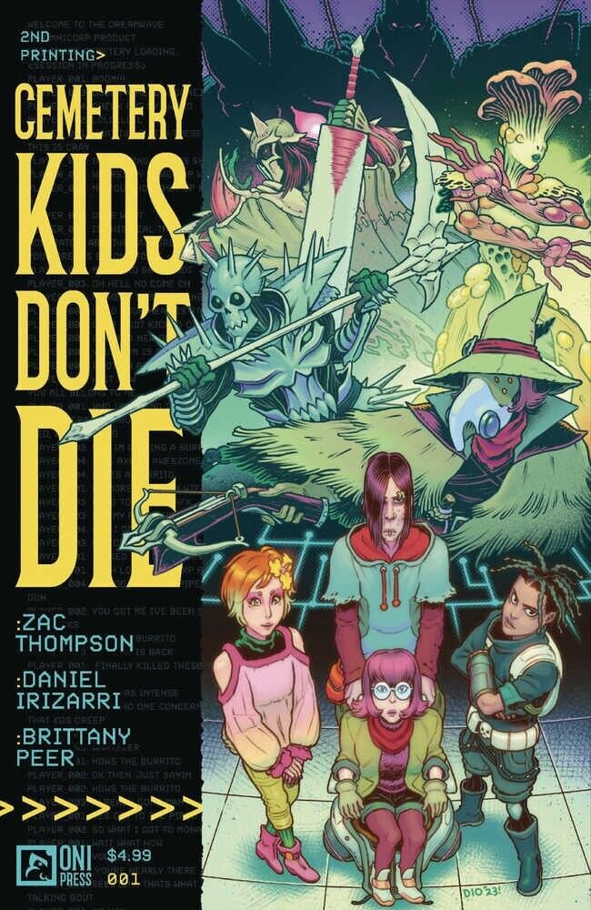 Cemetery Kids Dont Die 1 Cover A 2ND Printing