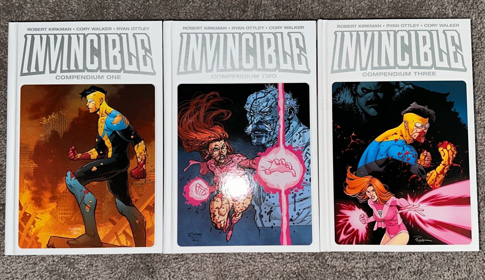 Invincible Compendium 1 2 3 Complete Series Image HC Hardcover DCBS Exclusive