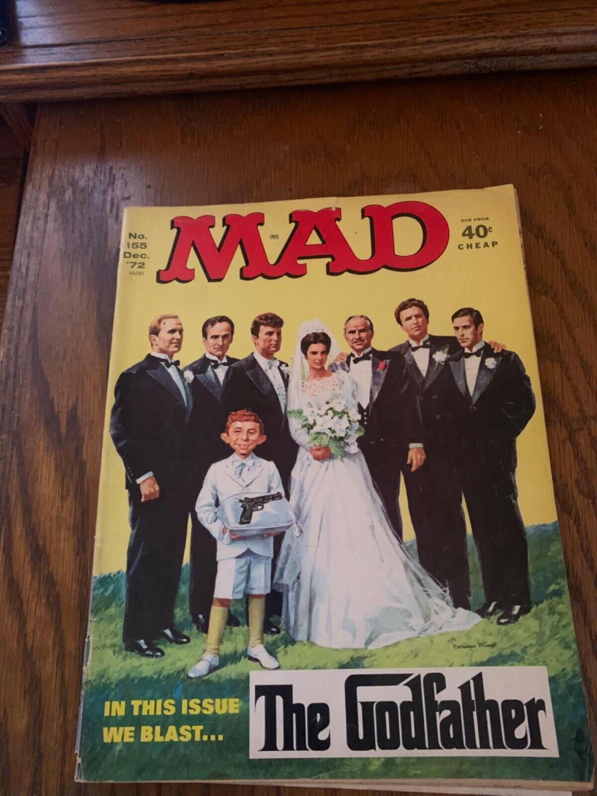 Mad Magazine #155 December 1972 THE GODFATHER