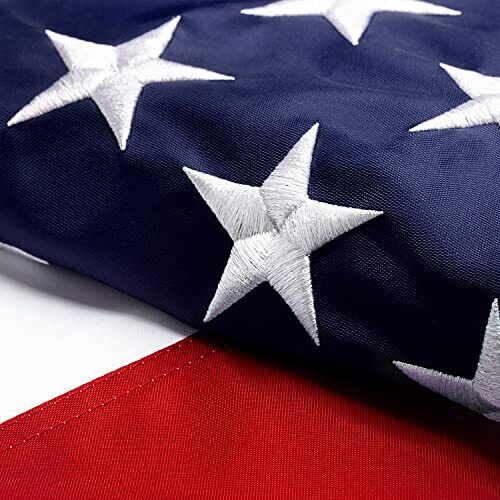  Premium American Flag 2x3 Outdoor, Heavy Duty 210D Small Nylon US 2 x 3 FT