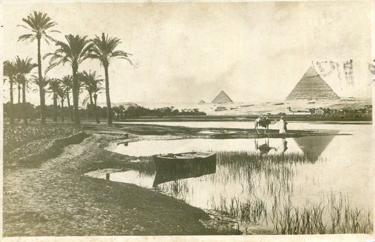 PHOTO Card of Pyramids to Identify in EEGYPT