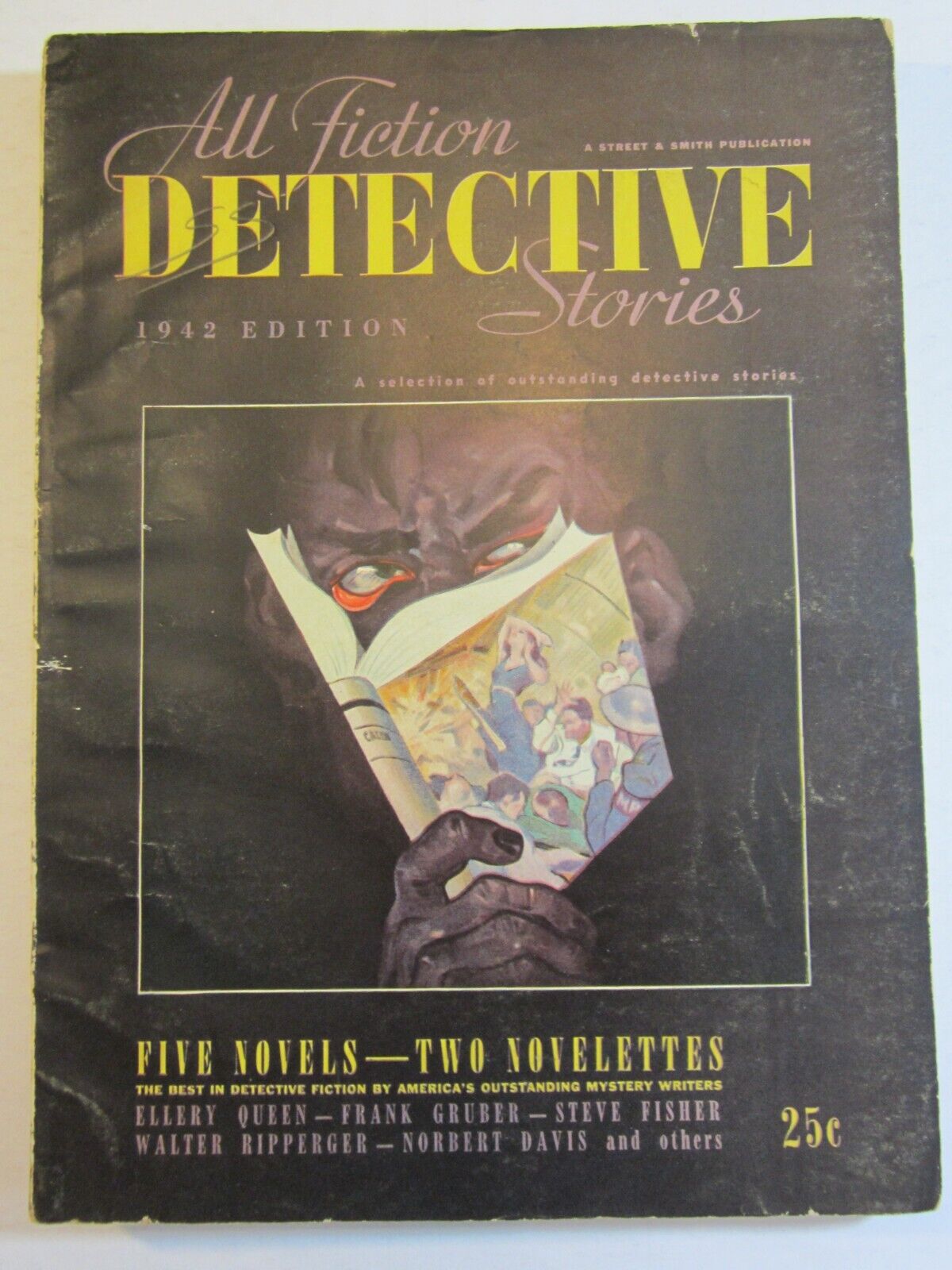 All Fiction Detective Stories 1942 Edition VG