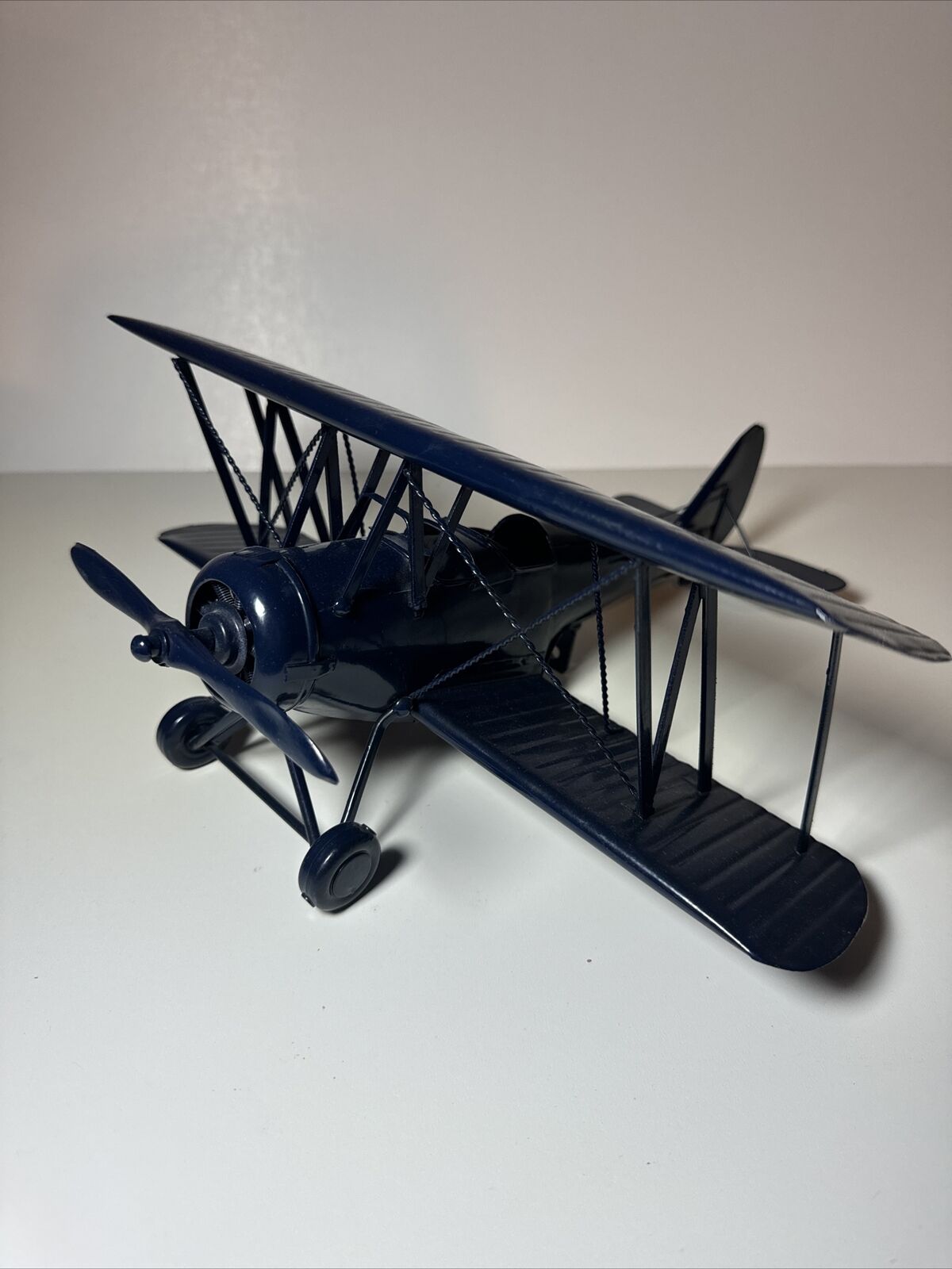 Metal Plane Aircraft Model Airplane Decor Kids Room (12inx12in)