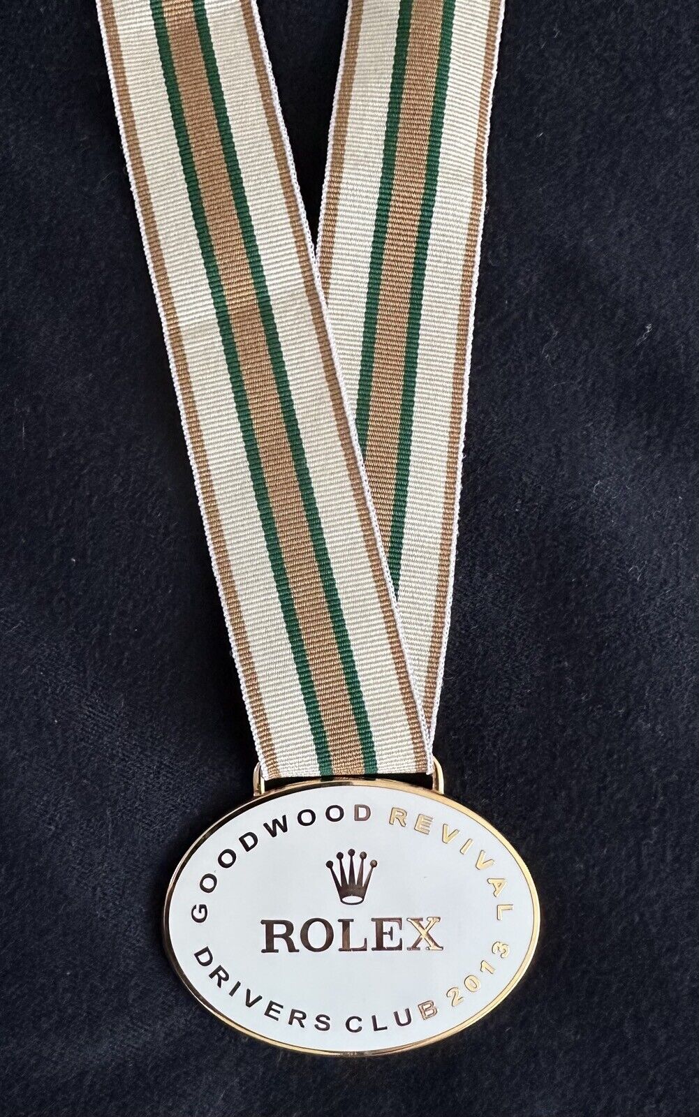 Rolex 2013 Goodwood Revival Drivers Club Medallion Badge