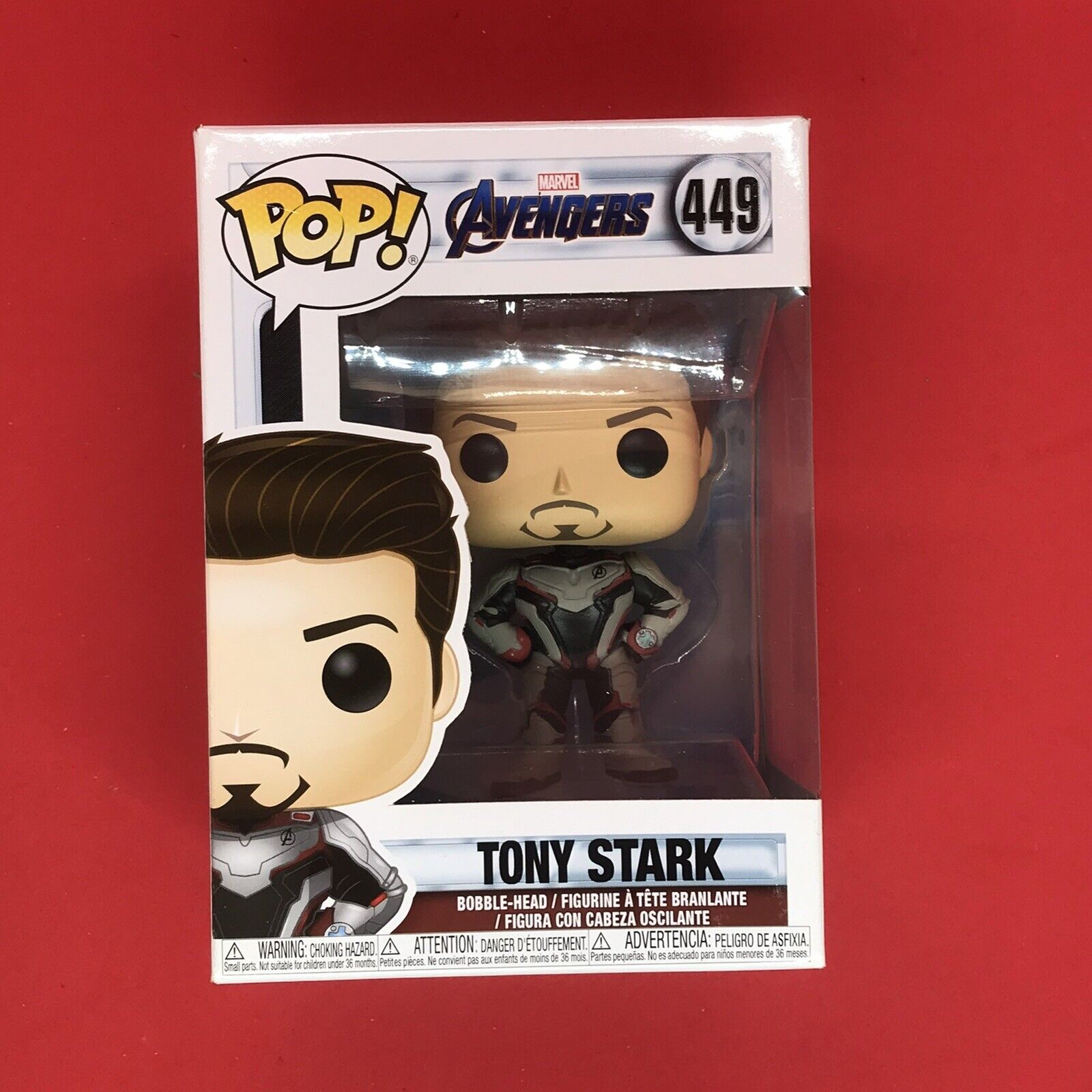 Funko Pop Vinyl: Marvel - Tony Stark #449