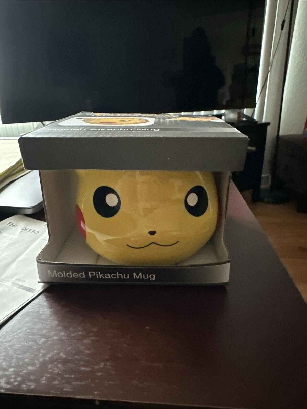2016 Nintendo Pokemon Pikachu 3D Molded Coffee Cup Mug 16Oz. Just Funky NEW