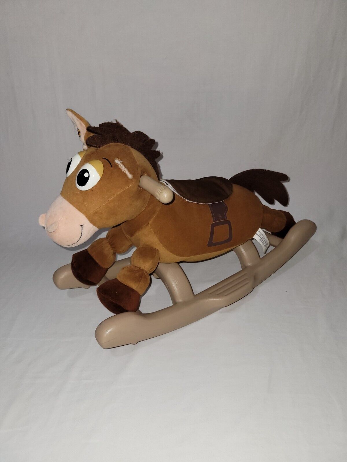 Toy Story Bullseye Rocking Horse Kiddieland Disney Pixar music Works READ