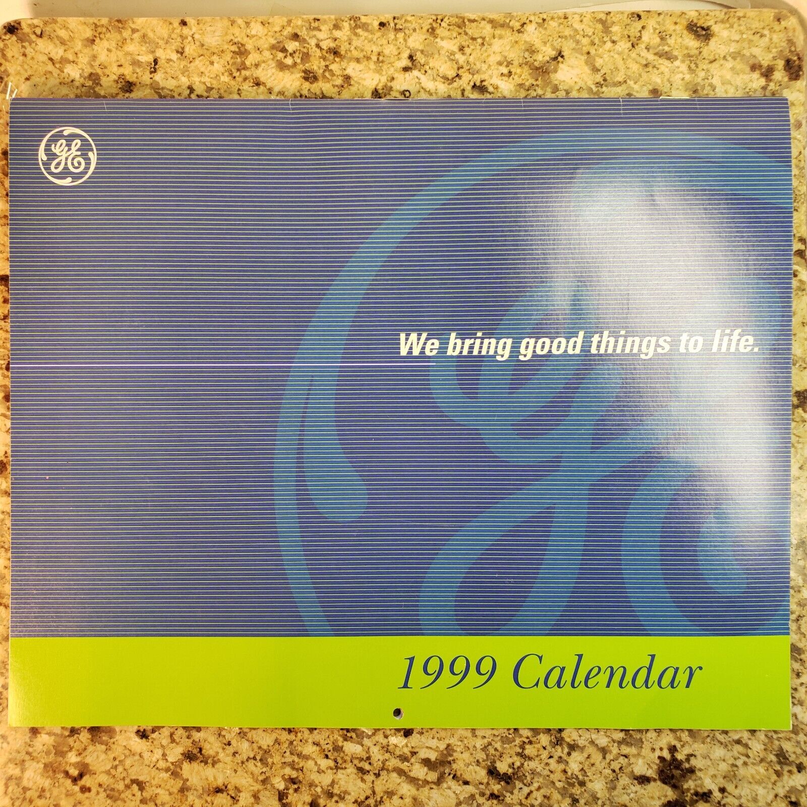 General Electric Collectible Picture Calendar for 1999 - Turn of the Century