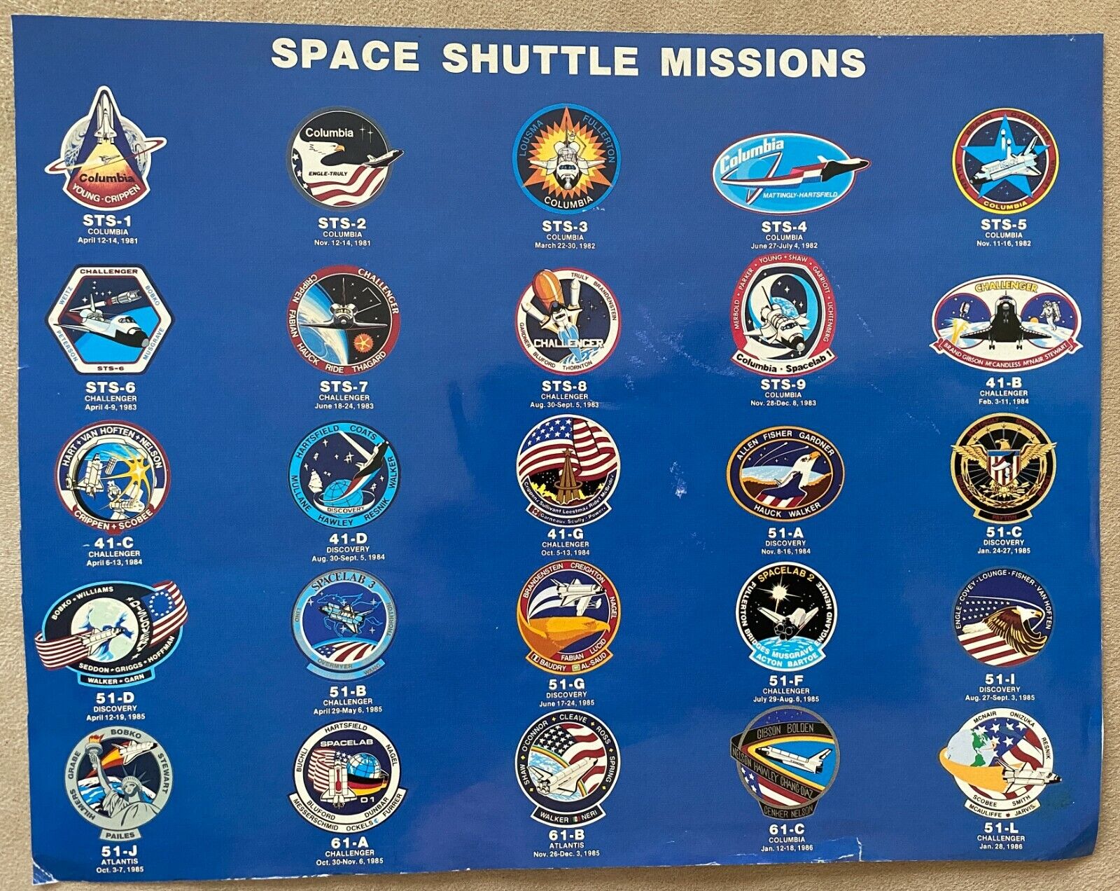 NASA - Space Shuttle  Missions - RARE