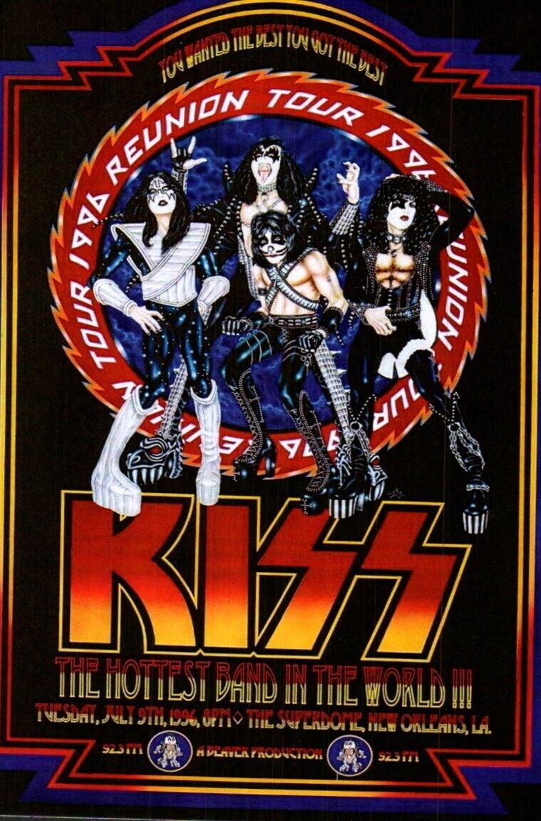 Kiss 7/9/1996 New Orleans 4\
