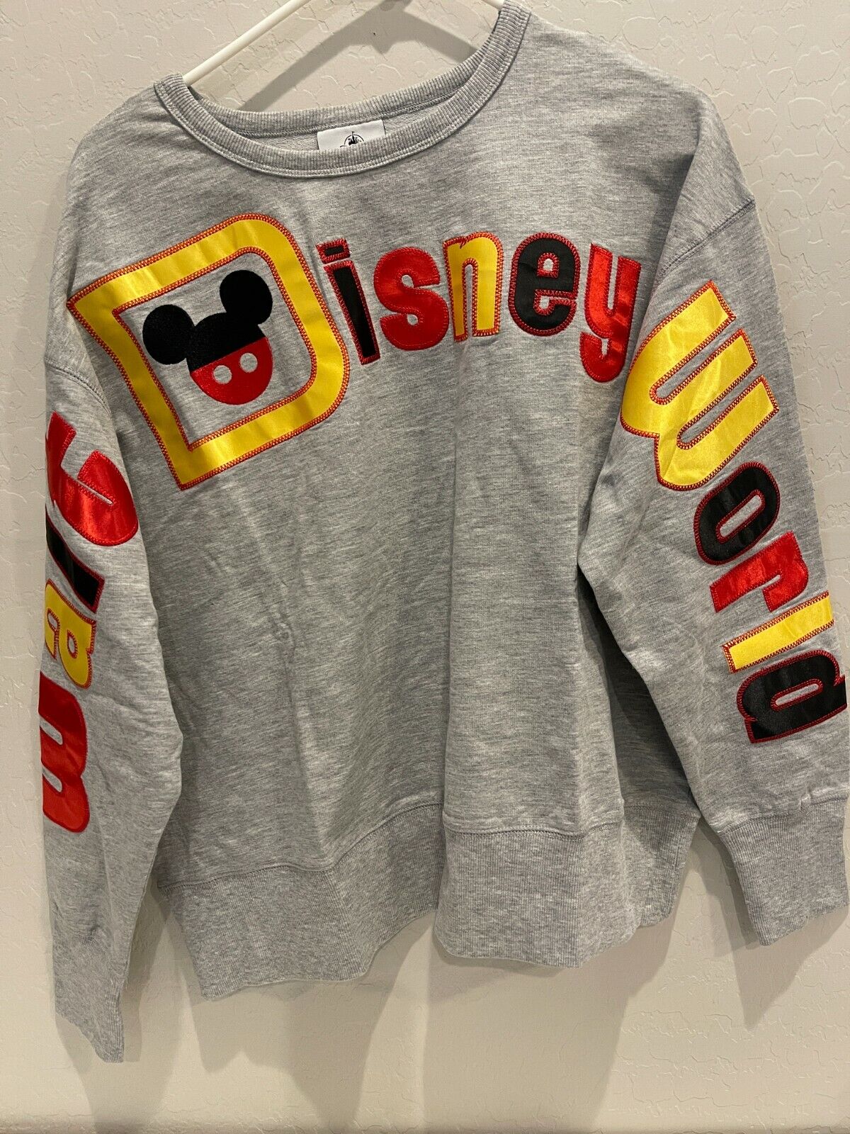 NWT Walt Disney World Mickey Mouse womens pullover shirt SZ L
