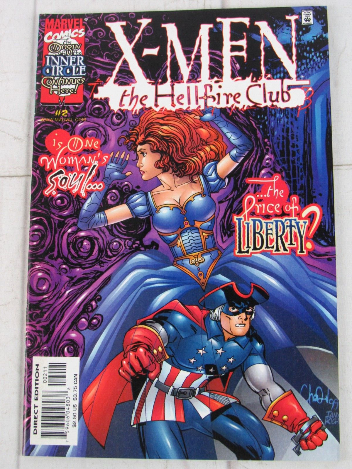 X-Men: The Hellfire Club #2 Feb. 2000 Marvel Comics