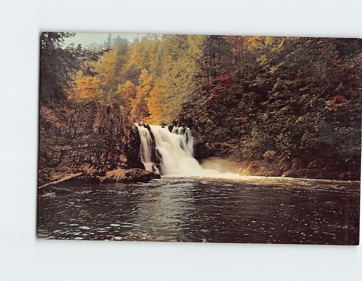 Postcard Abrams Falls Cades Cove Great Smoky Mountains National Park Tennessee