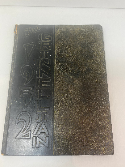 Authentic 1952 Grinnell High School Yearbook - A Nostalgic Treasure