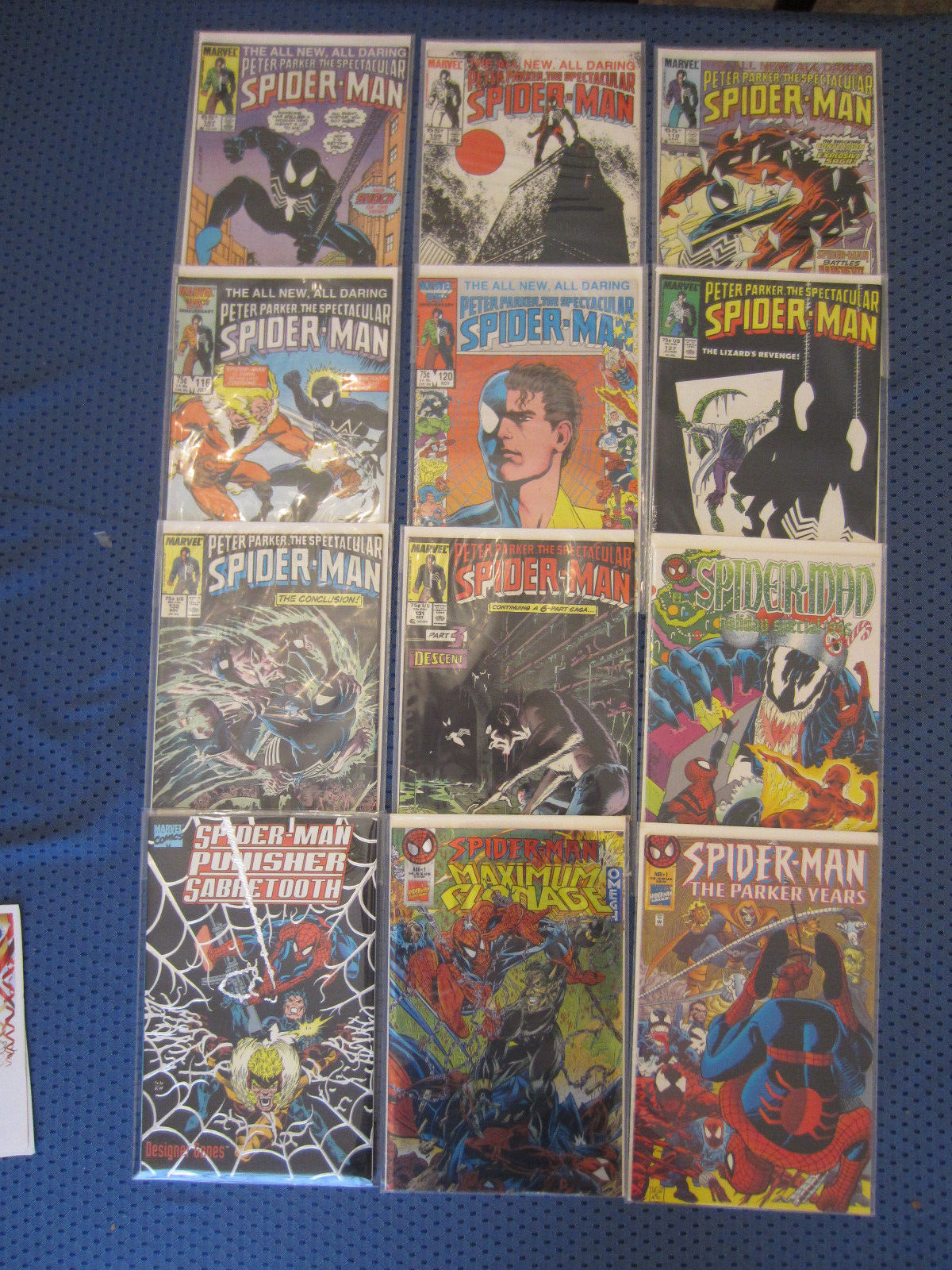 Peter Parker The Spectacular Spider-man and misc lot of 12