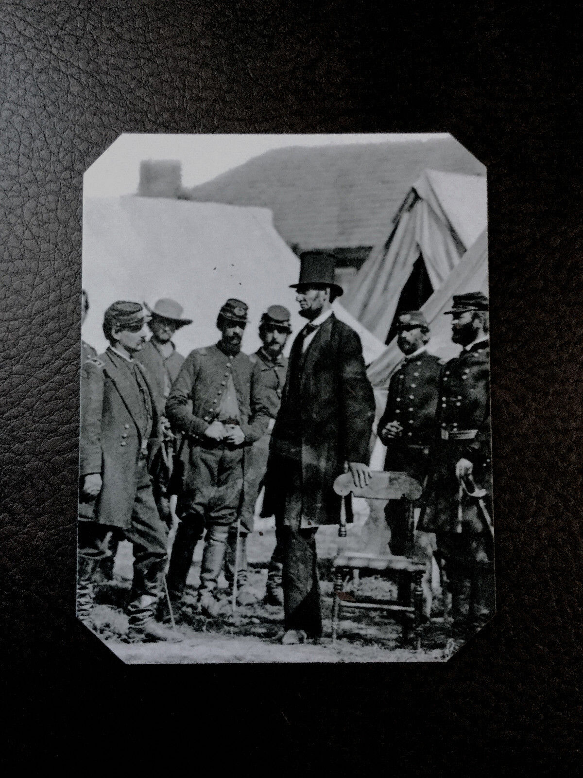 tintype Of President Abraham Lincoln by Gardner 1862 Civil War  C576RP