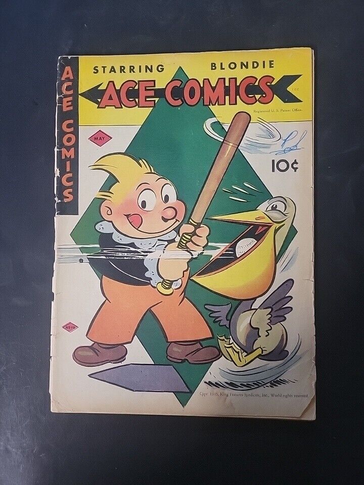 Ace Comics #98 David McKay Publications (1945) VG- 1st Print Comic Book (439)