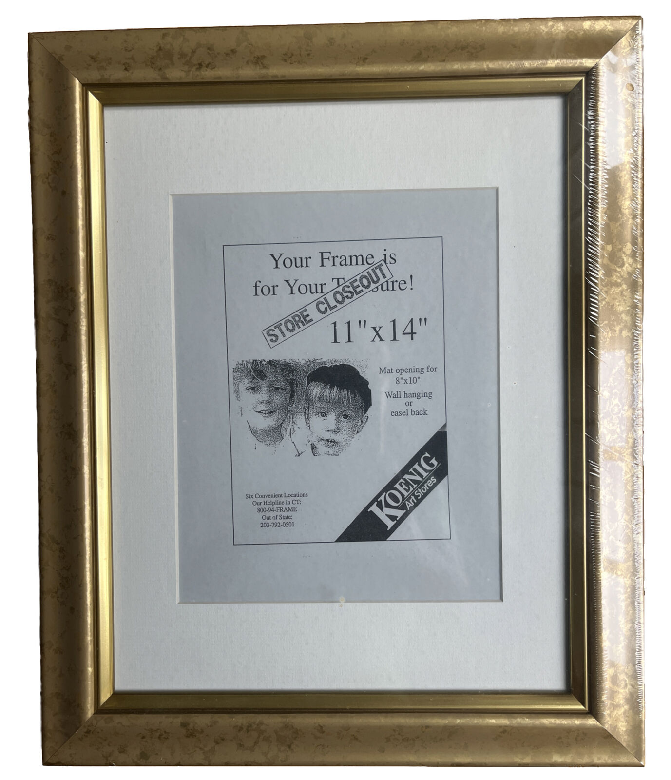 New 11x14 Picture Frame Gold Gilt