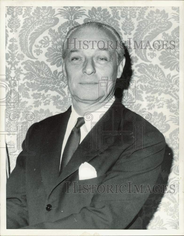 1975 Press Photo Baron Guy de Rothschild - lrw07101