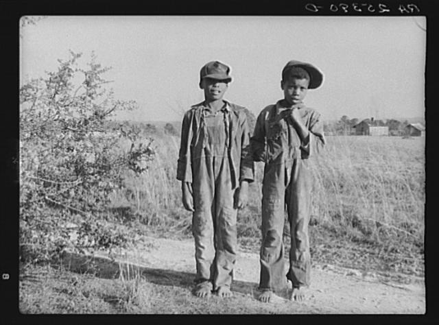 Photo:Negro boys at Gees Bend, Alabama