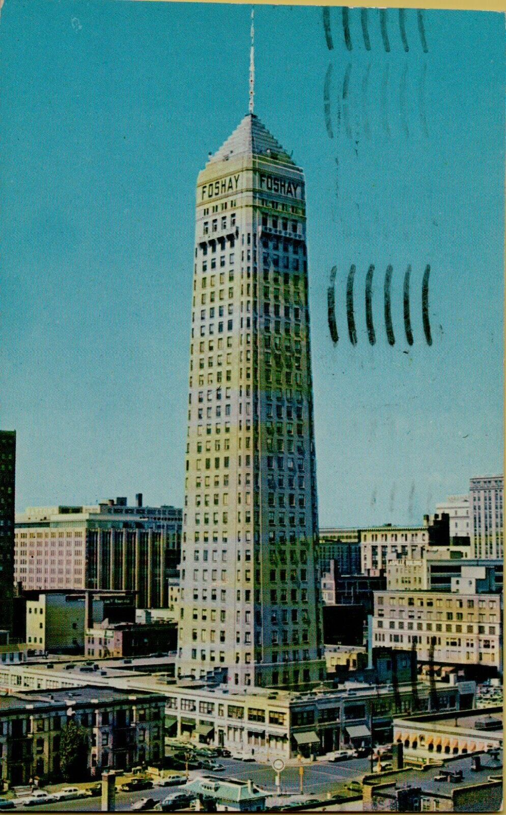 Foshay Tower Minneapolis Minnesota Twin Cities 1960s Chrome Postcard
