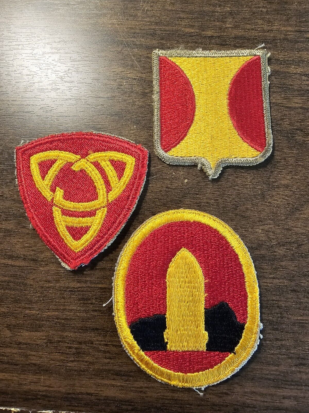 WWII 1960s US Army Vietnam Cold War Era Division Commamd Patch Lot L@@K 1B