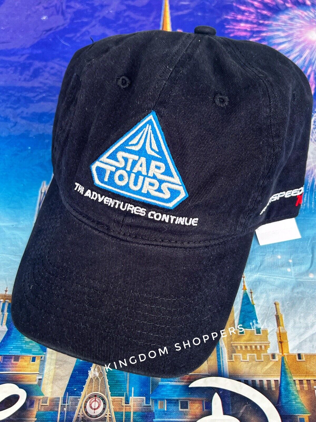 2024 Disney Parks Star Wars Tours The Adventure Continues Black Hat Cap New