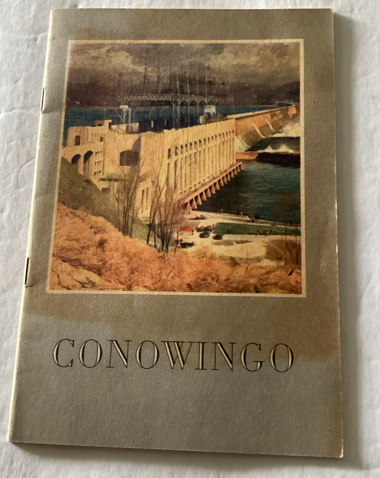 Vintage Conowingo Hydro Electric Power Plant Philadelphia PA Brochure