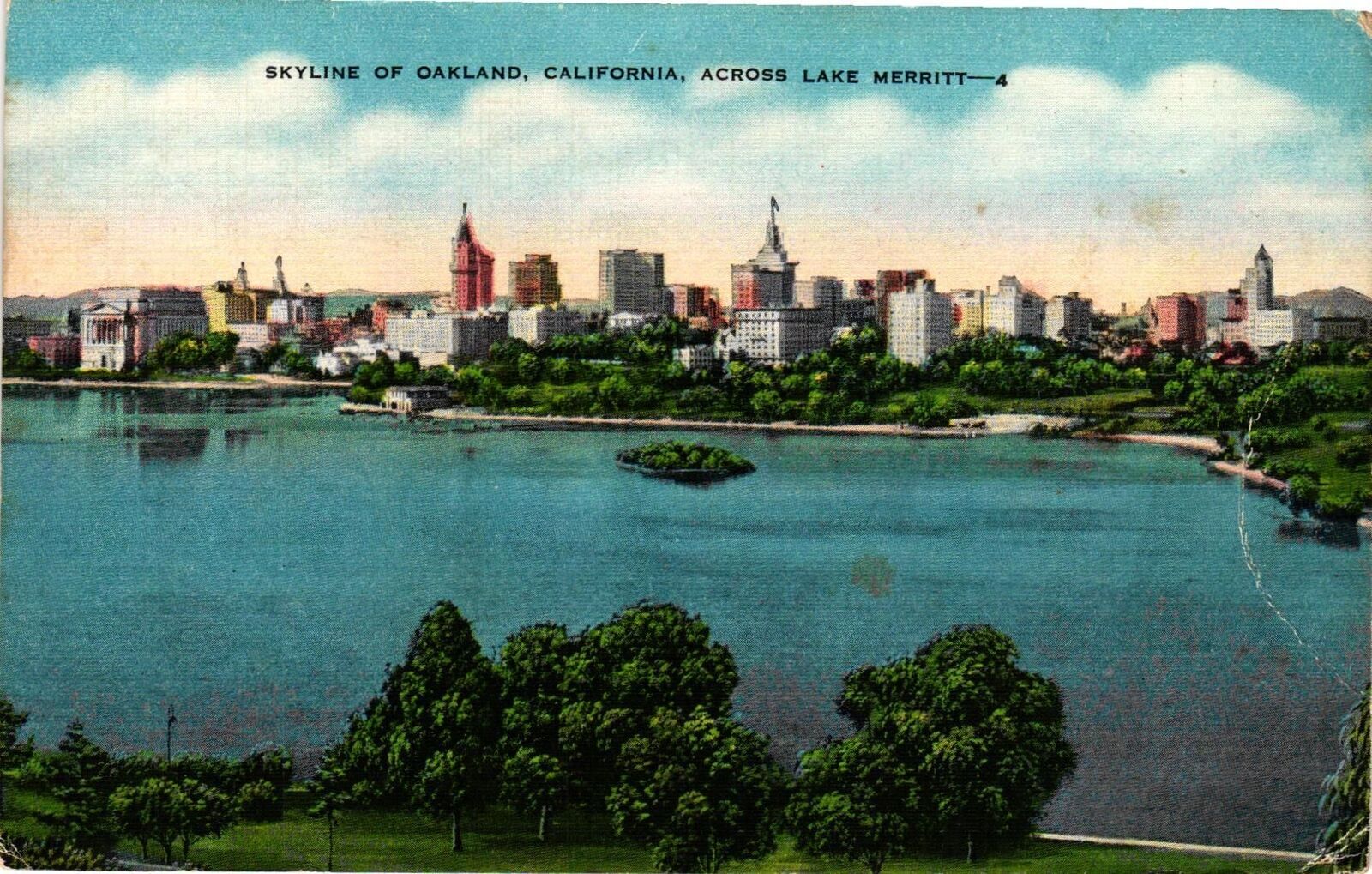 Vintage Postcard- OAKLAND, CA.