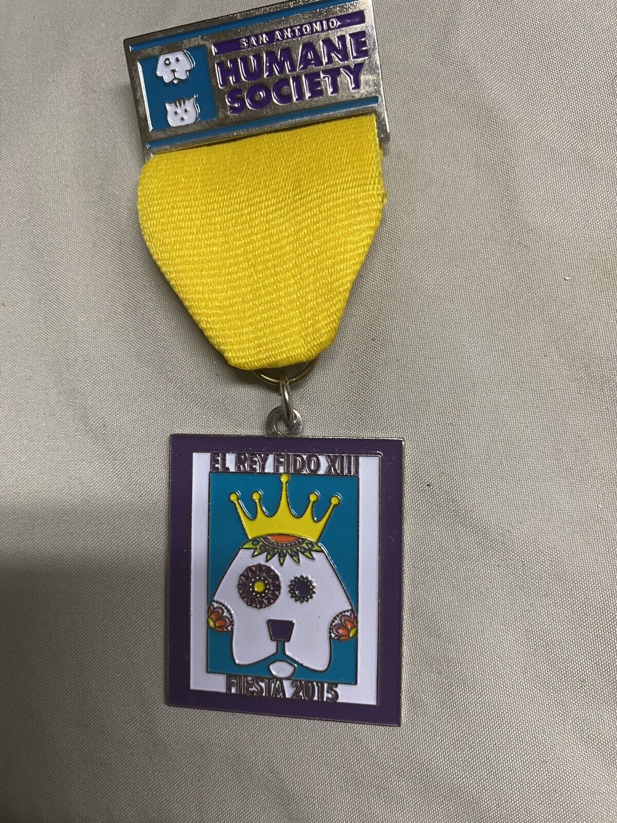 2015 El Rey Fido XIII Fiesta Medal