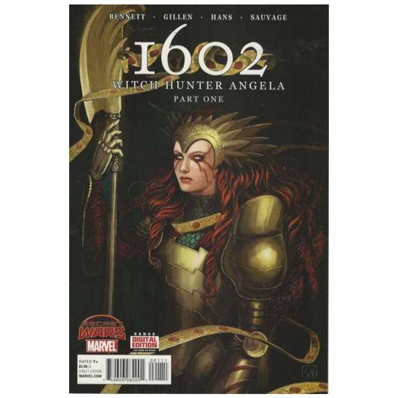 1602 Witch Hunter Angela #1 Marvel comics NM Full description below [m^