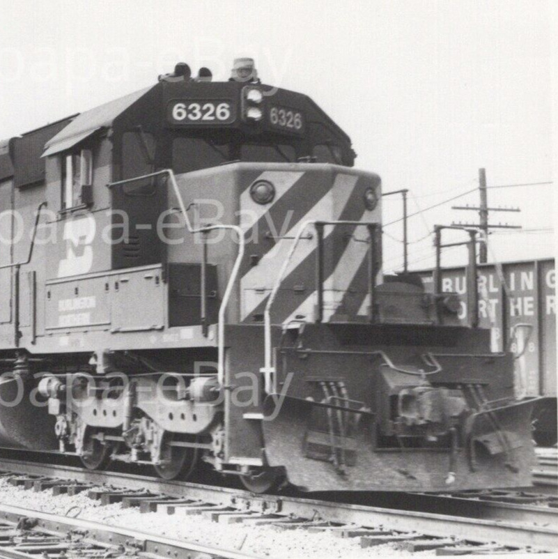 1979 Burlington Northern Railway Electromotive SD-40 #6326 Aurora Illinois