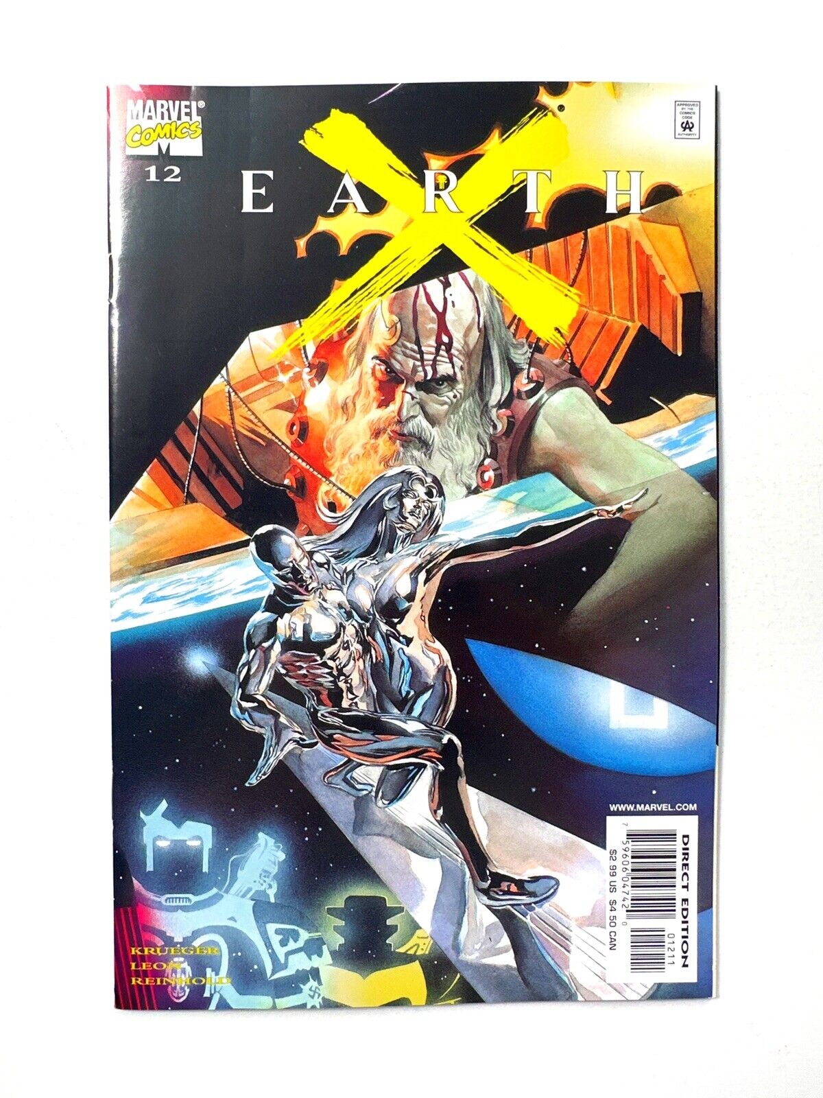Earth X #12 1st Shalla Bal as Silver Surfer 2000 Alex Ross