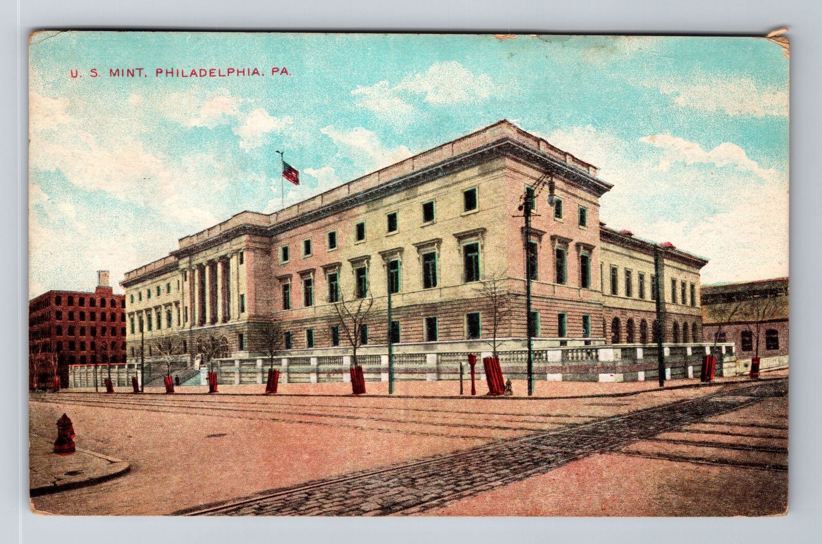 Philadelphia PA-Pennsylvania, US Mint, Antique, Vintage Souvenir Postcard