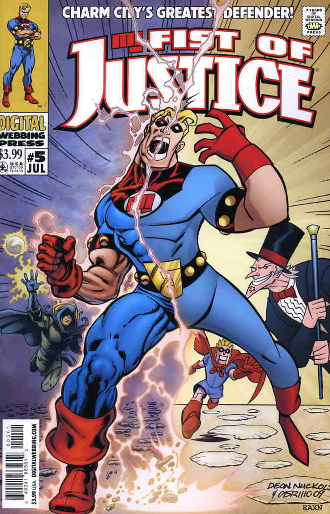 Fist of Justice #5 VF/NM; Digital Webbing | 10 - we combine shipping