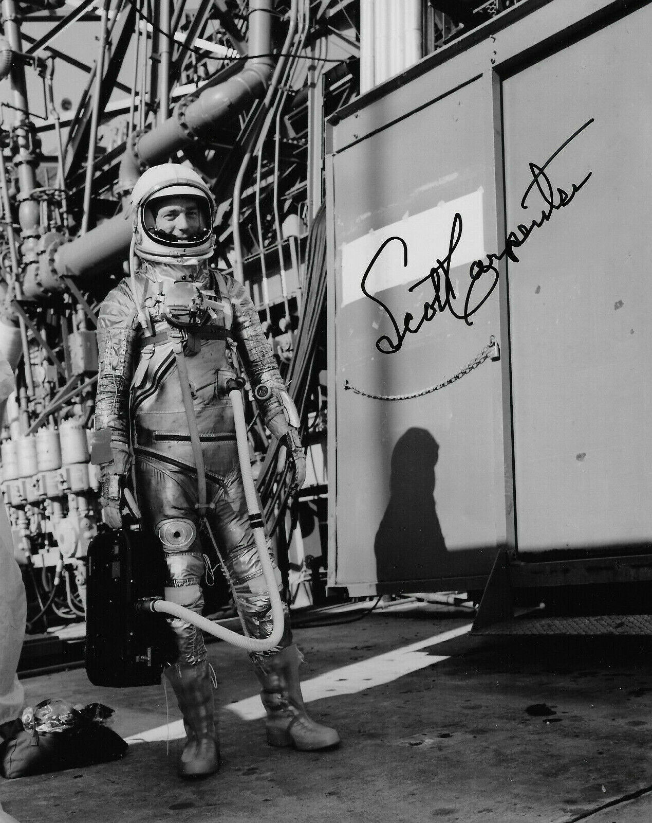 NASA Astronaut Scott Carpenter Autograph