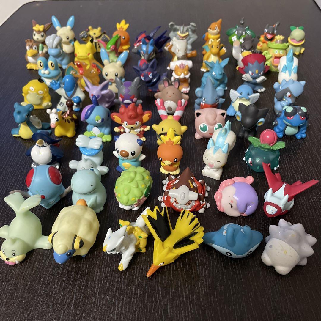 Pokemon item lot of 60 arious used figures Japan