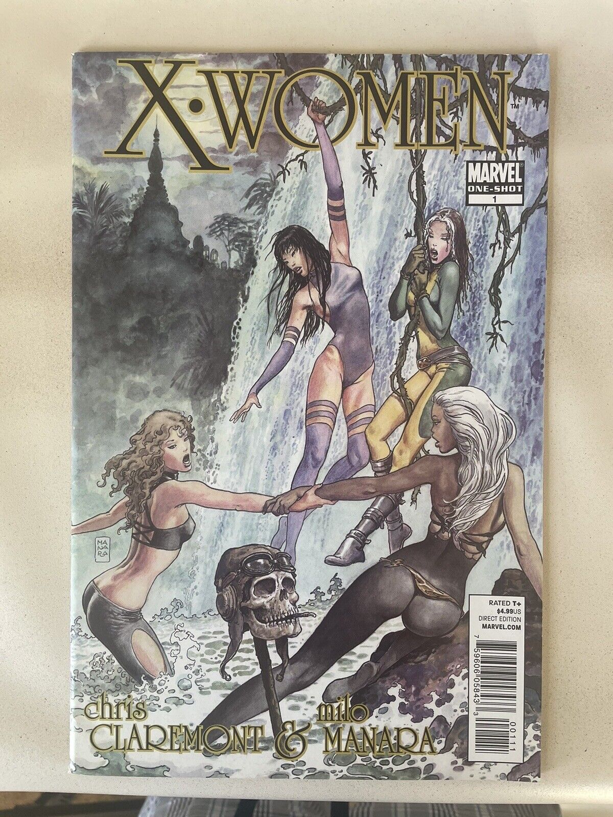 Marvel X-WOMEN #1 One Shot NM- Milo Manara Chris Claremont 2010